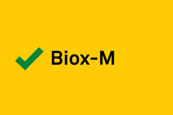 U kunt BioxM gebruiken